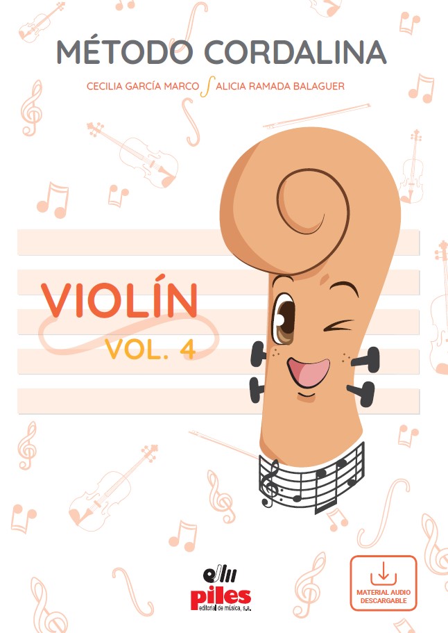 Método Cordalina Violín Vol.4 / AudioOnline